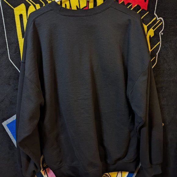 Floral Math Rock Band Black Crewneck Sweatshirt. In great condition, size 2XL. - Picture 4 of 4